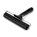 QWORK 6 Inch Rubber Roller, Tape Roller for Print, Tape, Wallpapers, Scrapbooks - size: 6 inch