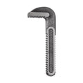 HARFINGTON Pipe Wrench Hook Jaw 10" Plumbing Wrench Replacement Jaws Carbon Steel for 10" Adjustable Wrench - size: 10"