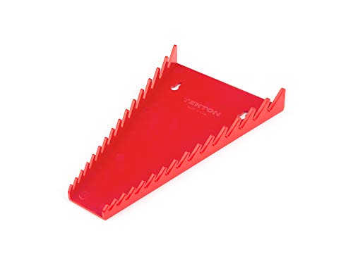TEKTON 15-Tool Combination Wrench Organizer Rack (Red) | ORG29215 | Made in USA - color: Red, size: 15-Tool