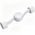 Magnetic Door Prop for Front Load Washer, 360° Adjustable Compact White - color: White