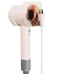 Hair Dryer Holder, Blow Dryer Holder Wall Mounted Hair Tool Organizer Self Adhesive Hair Dryer Holder Wall Mount, Compatible for HairDryer Holder for Bathroom White - color: White