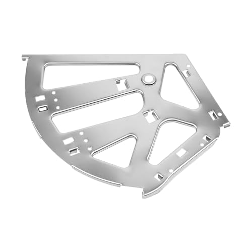 Coshar 4Pcs 3 Layers Shoes Drawer Hinges Fan Shape Shoe Cabinet Rack,Silver | 3 Layers,Stainless Steel Shoe Cabinet Rack Flip Frame, Replacement Fittings, Furniture Parts Hardware - color: Silver, size: 3 Layers