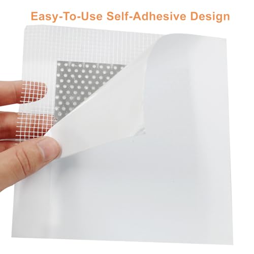 Unlorspy6Pcs Drywall Repair Patch, 4 x 4 Inch - size: 4 x 4 Inch