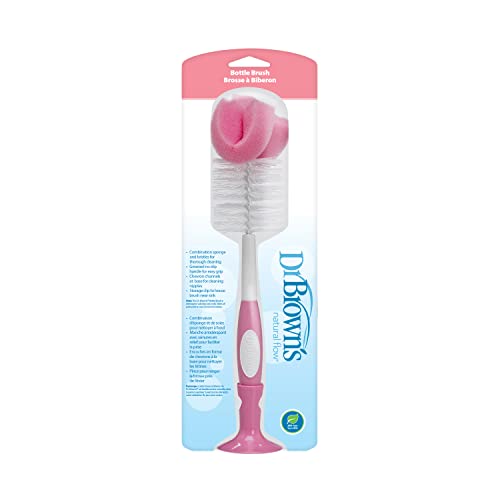 Dr. Brown's Bottle Brush, Pink, 1-Pack - color: Pink Bottle Brush, size: 1-Pack