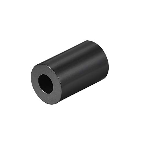uxcell Nylon Round Spacer Washer 3.2mm ID 7mm OD 9mm Height for M3 Screws Black 100Pcs - size: 3.2mmx7mmx9mm