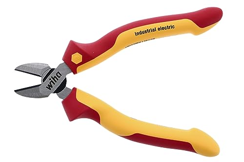 Wiha Tools 32933 6.3-Inch Insulated Industrial Diagonal Cutter, Multicolor, One Size
