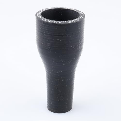 AC PERFORMANCE ID 1-1/8" to 3/8" Straight Silicone Hose Reducer Black - color: Black, size: ID 1-1/8" to 3/8" (28mm to 10mm)