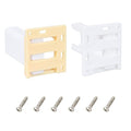 H305 Drawer Slide Socket Set for 1" RV Drawer Slides Channel - color: 1 pc H305 Drawer Slide Socket Set