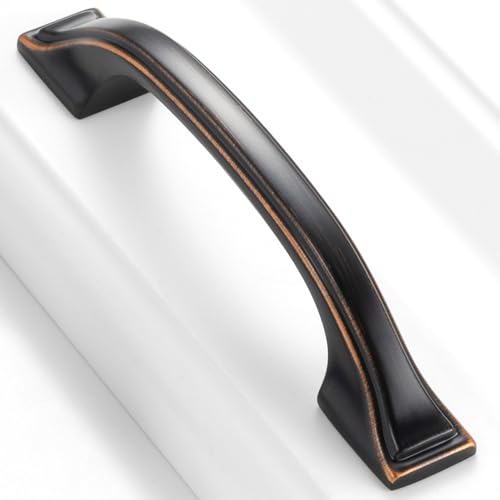 Oil Rubbed Bronze Cabinet Pulls 3 Inch Drawer Pulls 10 Pack 8222 - color: Oil Rubbed Bronze, size: 3 Inches, style: 10 Pack Arch Pull