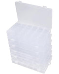 6 Pack 36 Grids Bead Organizer Small Parts Organizer
