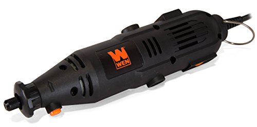 WEN 23103 1-Amp Variable Speed Rotary Tool with 100+ Accessories, Carrying Case and Flex Shaft - style: Corded