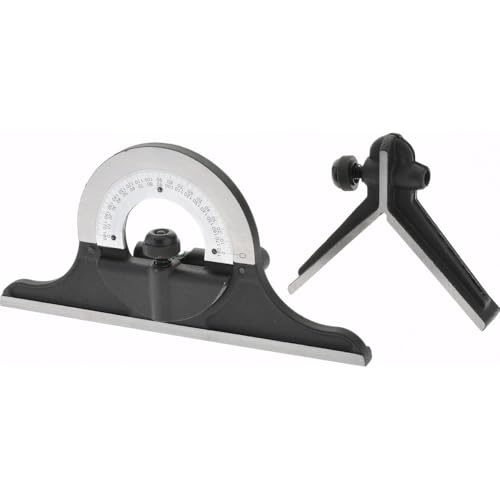 SPI 13-277-9 Combination Square 4-Piece Set: 3 Cast Iron Heads & 12" 4R Steel Blade - style: 12-inch Blade