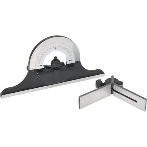 SPI 13-277-9 Combination Square 4-Piece Set: 3 Cast Iron Heads & 18" 4R Steel Blade - style: 18-inch Blade