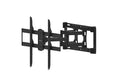 Amazon Basics Heavy Duty Dual Arm, Full Motion Articulating TV Mount for 37" to 80" TVs up to 132 lbs, VESA Compatible, Fits LED LCD OLED Flat Curved Screens, Black - style: Full Motion Articulating