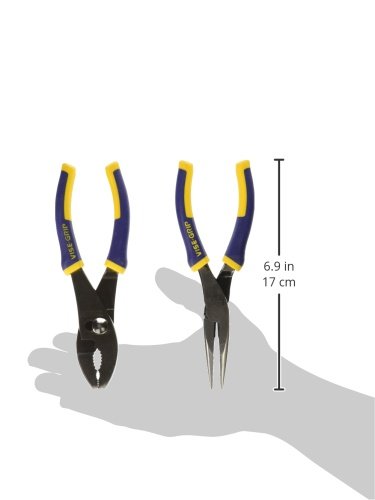 IRWIN VISE-GRIP Pliers Set, 2-Piece (2078702), Blue