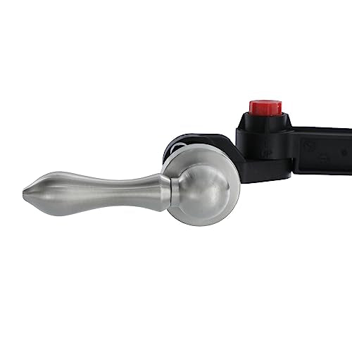 Danco 12060 Toilet Tank Lever, Brushed Nickel - color: Brushed Nickel, style: Decorative Handle