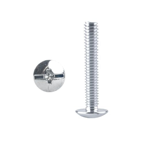 Machine Screws - 8-32 x 1 M4x25（50pcs）, Perfect Fit for Knob and Pull Installation, Machine Thread Screws for Drawers & Doors - size: 8-32 x 1"