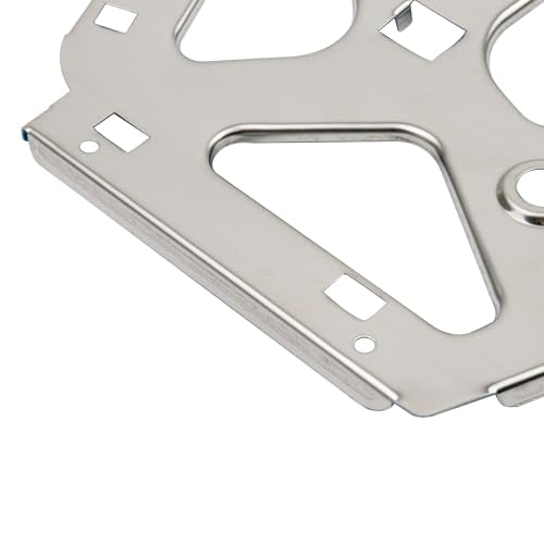 Coshar 4Pcs 3 Layers Shoes Drawer Hinges Fan Shape Shoe Cabinet Rack,Silver | 3 Layers,Stainless Steel Shoe Cabinet Rack Flip Frame, Replacement Fittings, Furniture Parts Hardware - color: Silver, size: 3 Layers