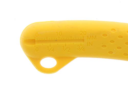 IDEAL Electrical 45-417 Premium Reflex T Stripper - 22-30 AWG solid, 24-32 AWG stranded, Wire Stripper with Plier Nose, Slide Lock, Textured Grips (Pack of 2) - size: 22-30 AWG Solid (Pack of 2)