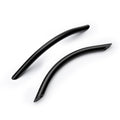 homdiy Solid Black Cabinet Pulls, 5 Inch Arched Drawer Handles, 10 Pack Kitchen Cabinet Hardware, Screws Included for Cupboard Closet Furniture Upgrade - color: Matte Black, size: 5 Inch Hole Centers