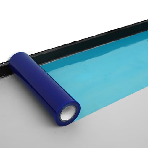 ROLLINGDOG 3Mil Carpet Protective Film Anti-Tear Carpet Protection Film - color: 10.63 inch x100 ft
