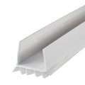M-D Building Cinch® U-Shape Slide-On Under Door Seal, White, 36in - color: White, size: 36 Inch