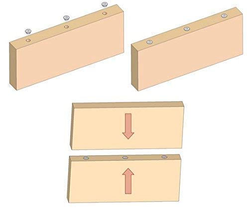 Dowel Center Set 8PC Woodworking Tenon Transfer Plugs 1/4-1/2"