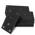 35‑Pack Flat Metal Brackets, 3.12" 304 Stainless Steel Brackets - size: 35PCS-3.15'' Flat Plates