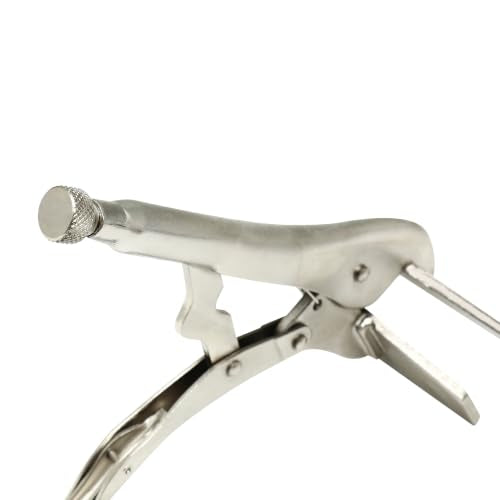 HFS(R) 10" Locking Sheet Metal Clamp - 2 Pack Welding Locking Plier ，Heavy Duty High Carbon Steel with Nickel Plating for Secure, Distortion-Free Gripping