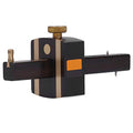 Marhynchus 8in Mortise Gauge Woodworking Marking Gauge Ebony Scribe Sign Scraper, Adjustable Screw Cutting Gauge European Woodworking Tools Painting Construction Tools, Scrapers