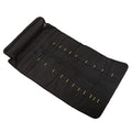 Canvas Roll Up Tool Bag Organizer Pouch for Wrenches & Screwdrivers - color: 1pc Black