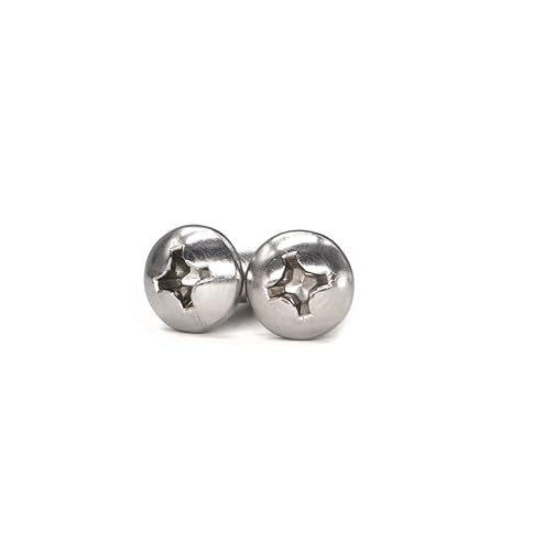 20pcs 1/4"-20 x 1-3/4" Pan Head Bolts Machine Screws, Phillips Drive, 304 Stainless Steel 18-8, Bright Finish, Fully Machine Thread - size: 1/4 x 1-3/4 Inch(20pcs)