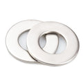 5/16" Inch Stainless Flat Washers 100 Pack Made of 18-8 (304) Stainless Steel…… - color: Silver, size: 5/16"