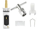 1222/1222B Cartridge Pressure Balancing with 104421 Removal Tool Replacement, Compatible with Moen Posi Temp Single Handle Tub/Shower Faucets Plumbing Repair Kit,Brass - style: 2