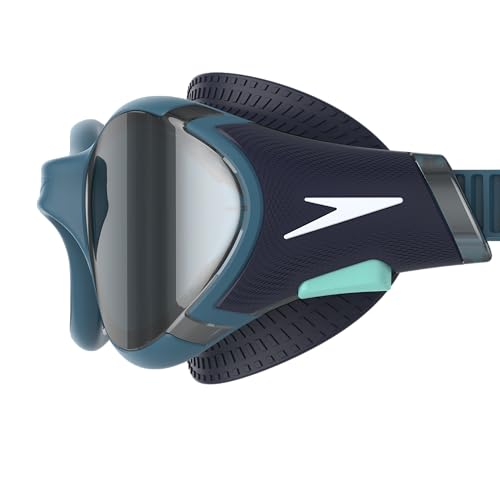 Speedo Unisex-Adult Swim Goggle Biofuse 2.0 - color: Border Blue/Cobalt/Silver Mirrored