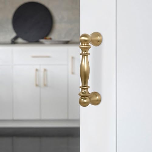 10 Pack 3 Inch(76mm) Kitchen Cabinet Handles Champagne Bronze Cabinet Pulls Zinc Alloy Drawer Pulls Solid Kitchen Hardware - color: Champagne Bronze, size: 3'' Hole Center(76mm)