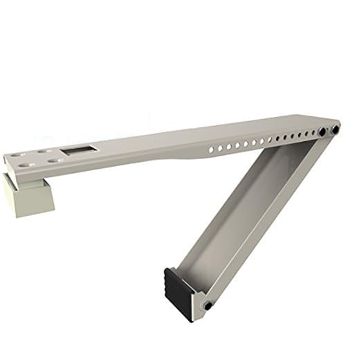 Window AC Support - Holds up to 160 lbs - Heavy Duty Single Arm Air Conditioner Bracket - Easy Install for Apartment Windows - Alpine Hardware - size: HEAVY DUTY-ONE ARM