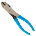 Channellock Diagonal Cutting Plier 447 - Curved Jaw, Side-Cutting - 7.5-Inch - size: 7.5-Inch Curved Diagonal