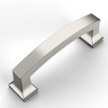 Amerdeco 10 Pack Brushed Satin Nickel Cabinet Pulls 3" - color: Brushed Satin Nickel, size: 3" hole center
