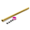 OFFO Shower Head Extension Arm, Shower Arm Extension Shower Head Extender Made of 304 Stainless Steel Shower Pipe Extension, Bright Gold 16 in - color: Bright Gold, style: 16 in