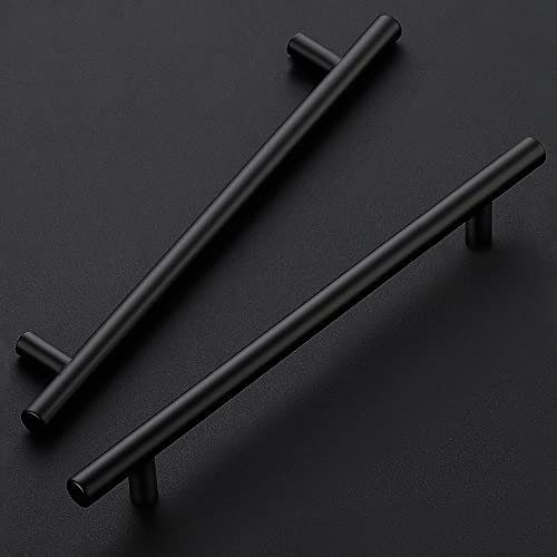 Ravinte Matte Black Cabinet Handles 10" Length,7-1/2" Hole Center,10 Pack - size: 10 Inch（7-1/2 Inch Hole Center）