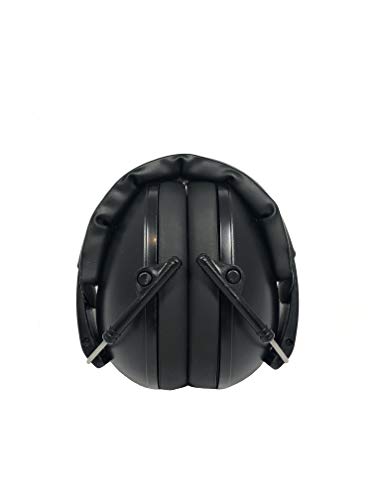 BANZ Kidz Earmuffs 2 Years & Older - Loud Noise Cancelling, Size Adjustable - color: Black