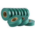 Lichamp 10-Pack Green Electrical Tape Waterproof, 3/4 in x 66ft, UL/CSA