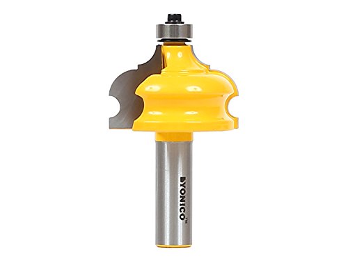 YONICO Architectural Molding Router Bits 1-1/8-Inch 1/2-Inch Shank 16127 - style: 16127 - 1-1/8" CL - 5/8" CD - 1/2" Shank