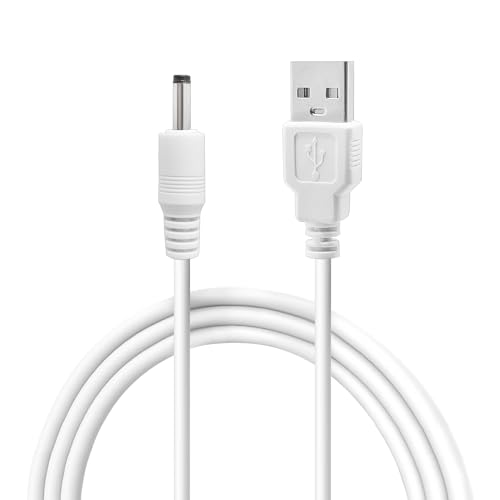 4.9FT Charger Cable for Flawless Pedicure Tool, for Finishing Touch Flawless Pedi, USB to DC Power Cable for Foot Callus Remover Tool Electric, Foot File Electric, Electric Callus Remover for Feet