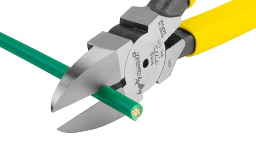 Tsunoda PN-175, Diagonal Cutter for Plastics (7-Inch) Flush Cutter - size: 7-Inch