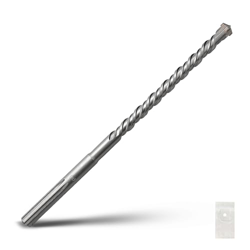 5/8 x 23.6 SDS Max Rotary Hammer Drill Bit, 16x600mm Masonry Drill Bit | Carbide Tip Concrete Drill Bit for Masonry, Brick, Stone, Concrete - size: 16mm ( 5/8 in ) Diameter, style: Length :600mm / 23.6 inch