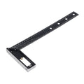 45 90 Degree Multi Angle Square Measuring Ruler, Professional 3D Multi Angle Measuring Ruler, Aluminum Alloy Woodworking Marking Ruler, High Precision Framing Square
