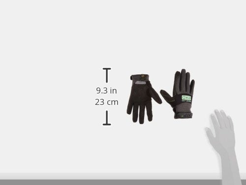 Ironclad EXO Pro Water Resistant; Work Gloves, (1 Pair), EXO2-MWR-02-S, Black / Gray - size: Small (Pack of 2)