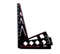 RC Car Camber Gauge Adjustable Wheel Rim Camber Gauge for 1/10 1/8 Trucks - color: Black+red